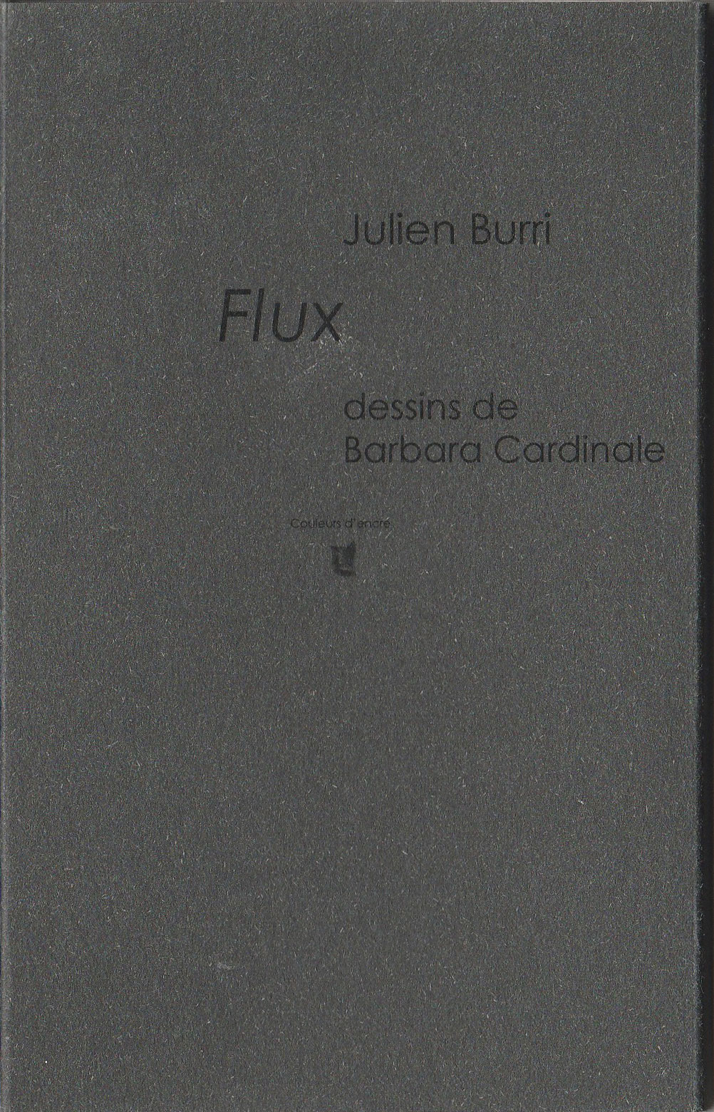 Leporello - Flux - Editions Couleurs d'encre - Lausanne - Suisse